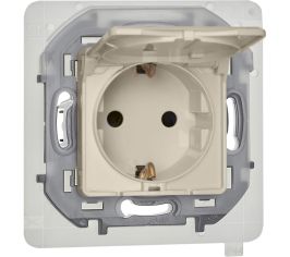 Розетки влагозащитные одинарные