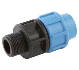 Фитинги компрессионные для ПНД труб пластиковые
