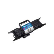 Удлинитель-шнур на рамке 1х50м 6А IP20 1.3кВт ПВС 2х0.75 КОСМОС YPKsm50m-1g(6A)