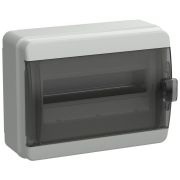 Корпус КМПн-12 TEKFOR IP65 черн. прозр. дверь пластик. IEK TF5-KP72-N-12-65-K03-K02