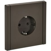 Розетка СП FORTE&PIANO FP316 16А с заземл. без защ. шторок винт. крепл. сер. IEK FP-R11-16-K03