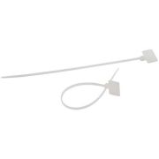 Хомут кабельный 2.5х200 с площадкой для маркировки 25х15 бел. NO-225-320 (уп.50шт) Эра Б0066063