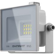 Прожектор светодиодный ДО-10w OFL-10-4K-WH-IP65-LED
