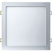 Светильник светодиодный ДВО-24w 4000К 1600Лм квадратный slim белый