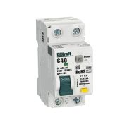 Выключатель автоматический дифференциальный 1P+N 40А 30мА A х-ка C ДИФ-103 6кА