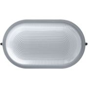 Светильник НПП-100w термостойкий овальный без решетки IP54 белый