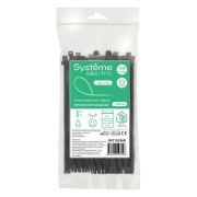 Стяжка кабельная MultiSet 150х3.6 Чёрная (100шт)