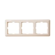 W59 Рамка 3 поста бежевая