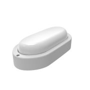 Светильник светодиодный ДБП 12 Вт 980 лм 6500К AC 220В Белый IP65 овал 160х90х46мм Пластик ЖКХ LITE Gauss