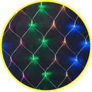 Гирлянда светодиодная новогодняя NGF-N01-156RGBY-12-1.5x1.5m-230-TR-IP20