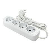 Удлинитель 4х3м с заземл. 16А IP20 Эксперт 3.0кВт ПВС 3х1 PROxima EKF UBA16-310-4-03