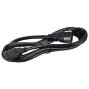 Кабель электропит. PDU 3х1.5 2м с разъемами С13-C14 ITK PC-C13C14-2M