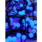 Гирлянда светодиодная «Шарики» 100LED син. 2.4см наружняя соединяемая до 3мод. SHLights 4690601004321