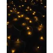 Гирлянда «Бахрома» OIC100LSE-WW-T-I4 100LED тепл. бел. 2х0.56м 20 нитей 24/56/32/48см соединяемая до 20шт уличная SHLights 4690601040510