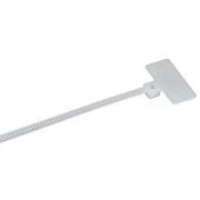 Хомут 2.5х200мм P6.6 маркерный бел. (уп.100шт) IEK UHH14-D025-200-100-K01