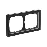 ARTGALLERY PURE 2-постовая РАМКА, МАТОВОЕ ОРГАНИЧЕСКОЕ СТЕКЛО ЧЕРНЫЙ