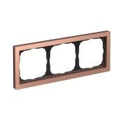 ARTGALLERY PURE 3-постовая РАМКА, МЕТАЛЛ МЕДЬ