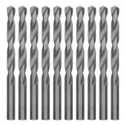 Сверло по металлу, 10 мм, полированное, HSS, 10 шт. цилиндрический хвостовик
