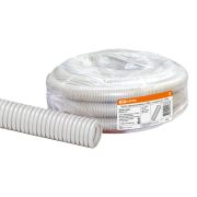 Труба гофрированная ПВХ d 32 с зондом (50 м) легкая