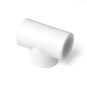 Тройник 50 мм полипропиленовый PPR белый