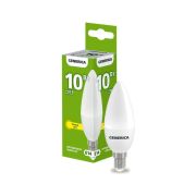 Лампа светодиодная C35 свеча 10Вт 230В 3000К E14 GENERICA