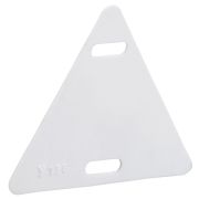 Бирка кабельная У-136 треугольник 55х55х55 мм