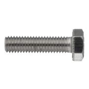 Болт ГОСТ 7798-70 М6х25 шестигранная голова полная резьба класс прочности 8.8 покрытие цинк
