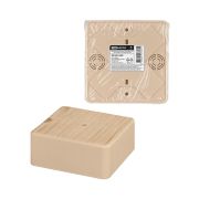 Коробка распаячная КР 100х100х44 ОП сосна IP40, инд. штрихкод