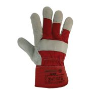 Перчатки спилковые комбинированные на флисовой подкладке ArmProtect SK300. р.10