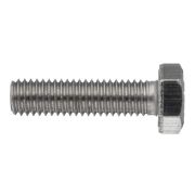 Болт DIN933 М12х60 шестигранная голова полная резьба класс прочности 8.8 покрытие цинк
