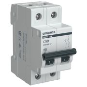 Выключатель автоматический ВА47-29М 2P 50А 4,5кА C GENERICA