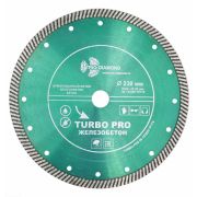 Диск алмазный отрезной 230х22,23 Турбо Железобетон
