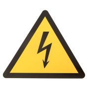 Знак безопасности Молния 150х150х150мм