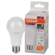 Лампа светодиодная груша LED 15 Вт E27 6500К 1200Лм 220 В (замена 125Вт) OSRAM