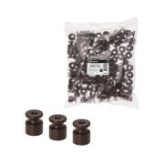 Изолятор пластиковый коричневый (100 шт) TDM