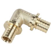 Угольник 16 90 град. аксиальный, латунь DZR