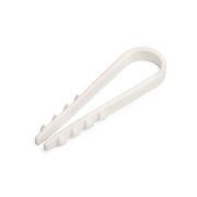 Дюбель-хомут ДХ 11–18 (бел) (100шт)