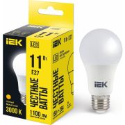 Лампа светодиодная A60 груша 11Вт 230В 3000К E27