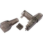 Коннектор 8P8C STP 6A (RJ-45) безынструментальный