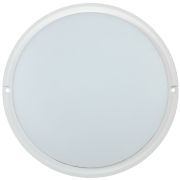 Светильник светодиодный ДПО 4004 18 Вт IP54 4000K круг белый пластик