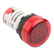 Индикатор значения напряжения красный ED16-22VD PROxima