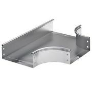 Ответвитель DPT T-образный горизонтальный 100х100 в комплекте крепежные элементы соединительные пластины