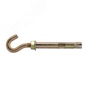 Болт анкерный 10х60 с крюком оцинкованный 2 шт.