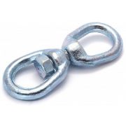 Вертлюг петля-петля 6мм оцинкованный 2 шт.