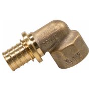 Угольник 20х1/2'ВР переходной с внутренней резьбой, аксиальный, латунь DZR