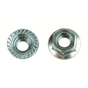 Гайка М5 насечка препятствующая откручиванию