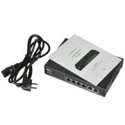 Коммутатор неуправляемый 6 портов RJ45 10 100 Мб/с PoE 65Вт