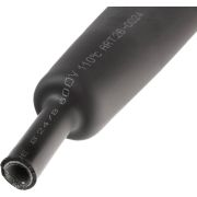 Трубка термоусаживаемая СТТК (3:1) двустенная     клеевая 24,0/8,0мм, черная, упаковка 5 шт. по 1м