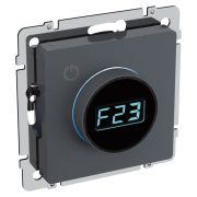 BRITE Термостат электронный с индикацией ТС10-1-БрМ маренго IEK