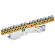 TEKFOR Шина PE земля неизолированная на универсальном держателе 6х9-18-Ж IEK